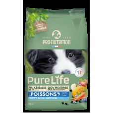 Flatazor PureLife Puppy - пълноценна храна за малки кученца и кучета в напреднала бременност, както и за кърмещи кучета 12 кг.